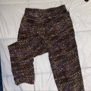 Patterned Pants